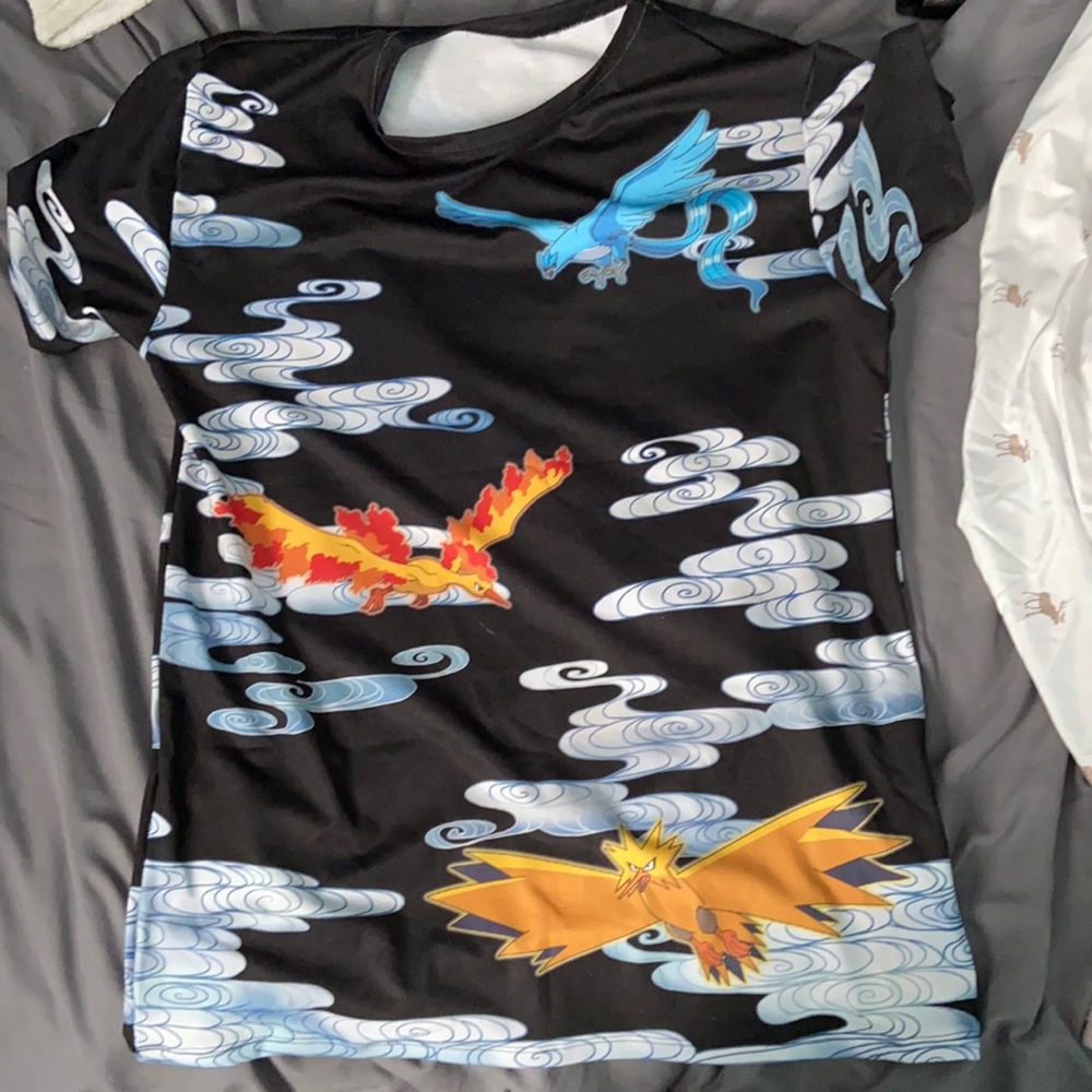 Blackmilk Pokemon legendary birds shirt